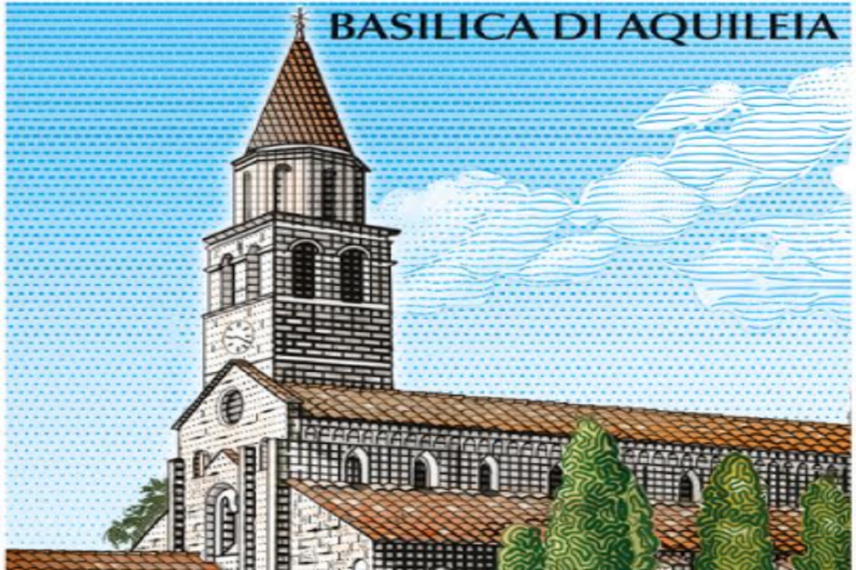 Poste Italiane e il francobollo dedicato alla Basilica di Aquileia
