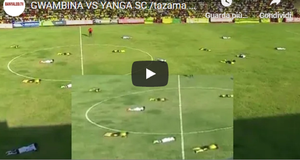 Tanzania, in campo arriva uno sciame di api killer: i calciatori si gettano a terra VIDEO