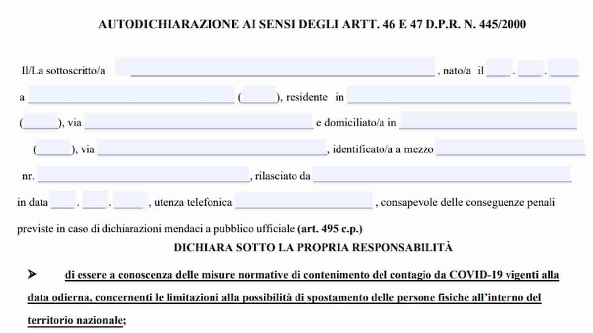 Reggio Calabria, scrivono 'lavoriamo a Skai' sull'autocertificazione: denunciati in 4. Erano diretti Milano