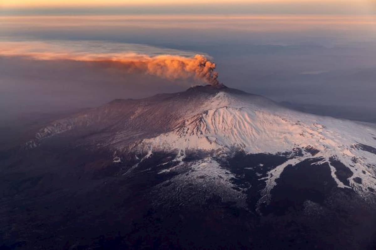 Etna, eruzione in corso