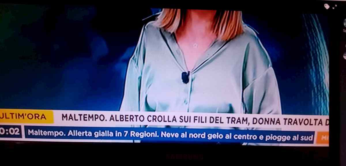 Maltempo a Milano, la gaffe di RaiNews: "Alberto crolla sui fili del tram". Ma era un albero...