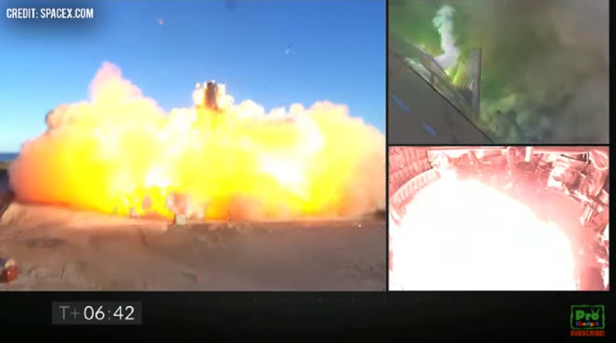 Starship, il razzo di Elon Musk senza equipaggio si schianta durante la fase di atterraggio VIDEO