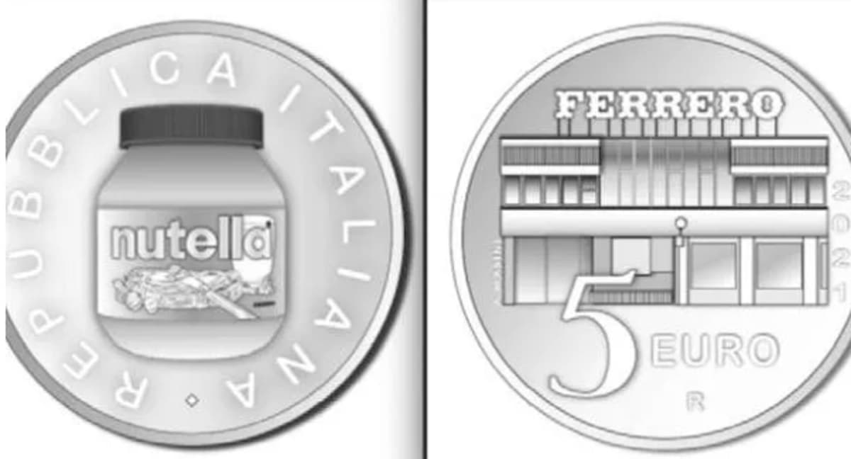 Moneta Nutella, argento, prezzo 45 euro, solo 30mila pezzi: c'è già chi la rivende a 350 euro