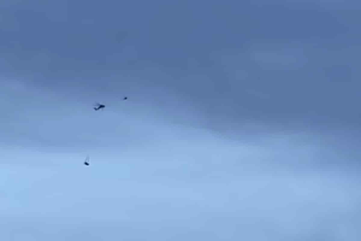 Monte Velino e i quattro escursionisti dispersi, elicottero perde il gatto delle nevi che trasportava VIDEO