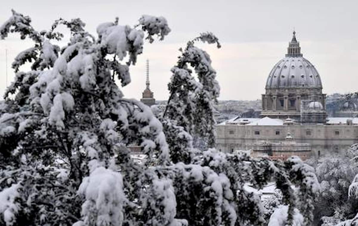 Neve a Roma previsioni meteo