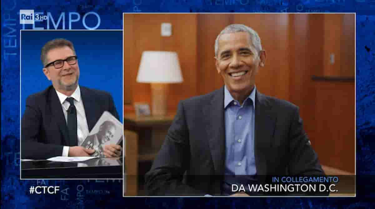 Obama da Fazio VIDEO intervista: la gioventù, Michelle e...quella volta che Amal Clooney lo sconfisse a basket