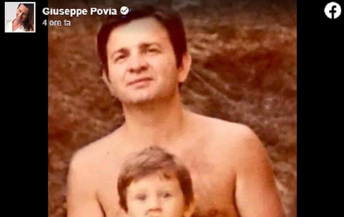 Povia, morto il papà del cantante: il post commosso su Instagram in cui non può dire "riposa in pace"