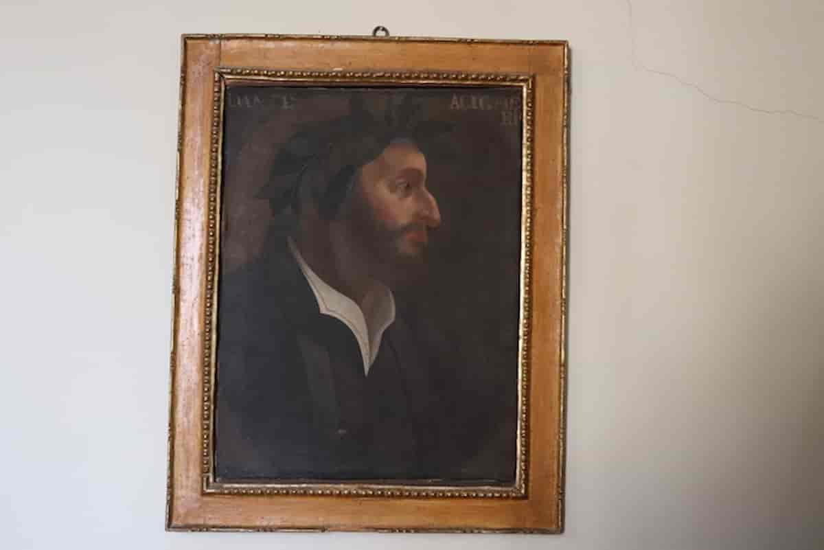 Dante con la barba: il quadro inedito nell'ufficio del sindaco di Orvieto (ma è sempre stato là) FOTO