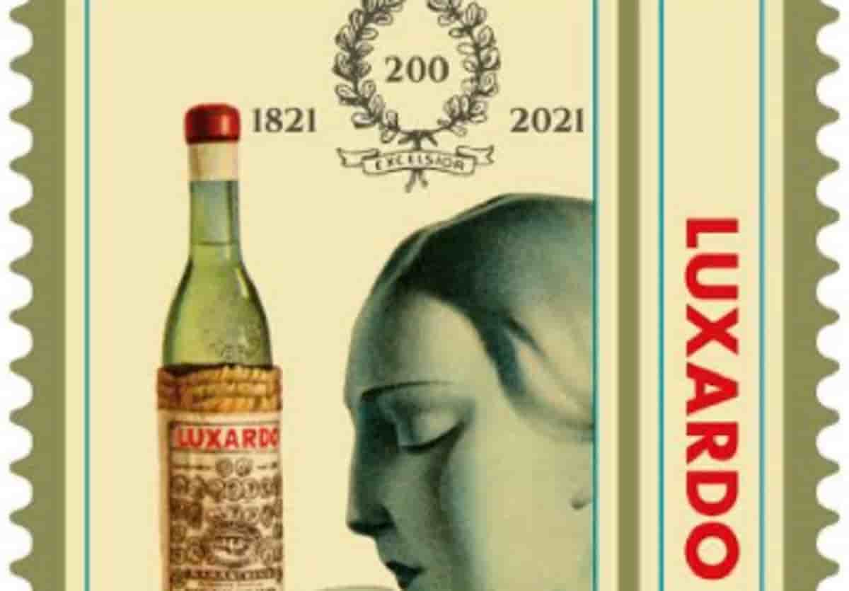 Francobollo per il bicentenario di Luxardo: valore, tiratura, bozzetto, dove trovarlo FOTO