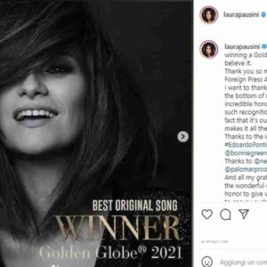 Golden Globe a Laura Pausini per Io sì. Golden Globes 2021: tutti i premi e i vincitori, trionfa Nomadland