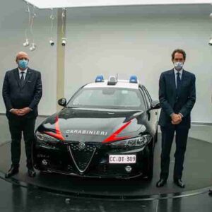 Nuova Giulia dei Carabinieri per il Nucleo Radiomobile: il nuovo modello dell'Alfa Romeo