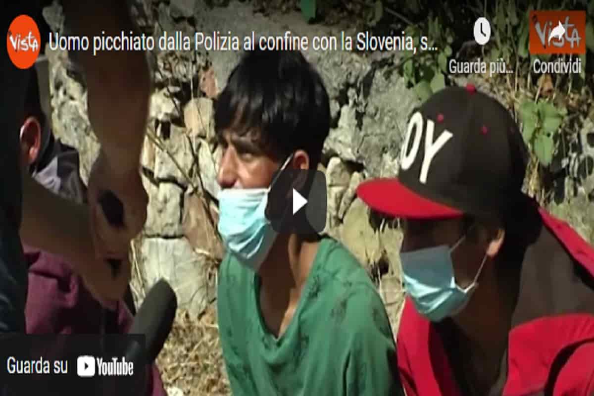 Uomo picchiato dalla Polizia al confine con la Slovenia, i giudici: si era inventato tutto VIDEO