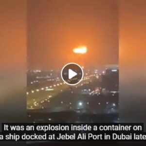 Dubai, esplosione al porto di Jebel Ali: grosso incendio sul container, ma nessun morto