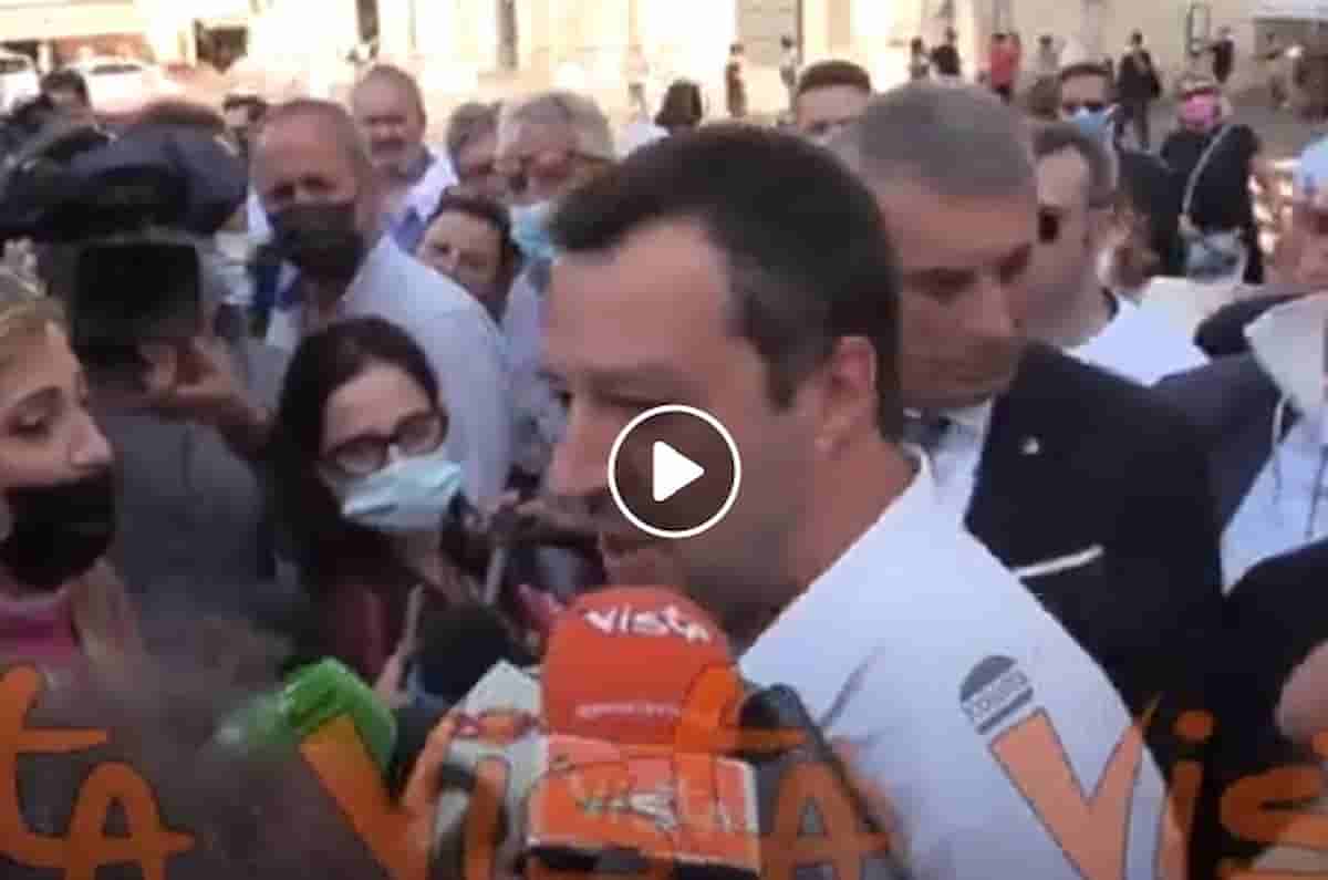 Salvini e la legittima difesa dell'assessore di Voghera: "Estrema ratio davanti a un'aggressione" VIDEO
