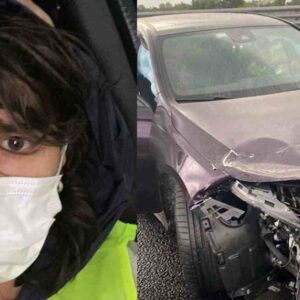 Tedua, grave incidente stradale per il rapper: le foto su Instagram. "Caronte non era il mio turno"