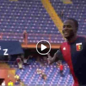 Kallon del Genoa dedica il gol a Gino Strada: "Ha fatto tantissimo per tutta l'Africa"