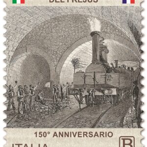 Poste Italiane emette un francobollo dedicato al Traforo Ferroviario del Frejus