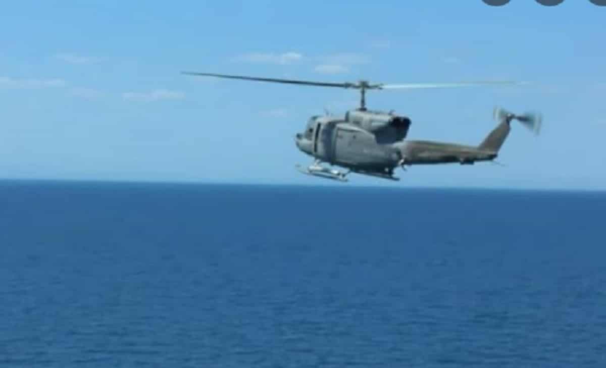 Elicottero militare precipita in mare al largo di San Diego: era in servizio su una portaerei