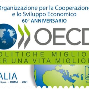 Poste Italiane, francobollo dedicato al 60° anniversario della nascita dell'Ocse