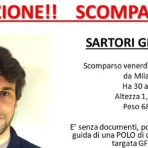 Giacomo Sartori, ritrovata l'auto a Casorate Primo (Pavia). L'ultimo segnale dal cellulare da Motta Visconti