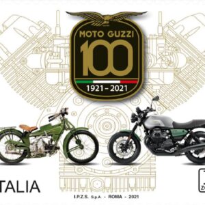 Poste Italiane e il francobollo dedicato alla Moto Guzzi nel centenario della fondazione