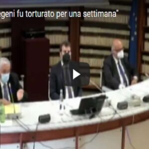 Pignatone in audizione: “Giulio Regeni fu torturato per una settimana” VIDEO