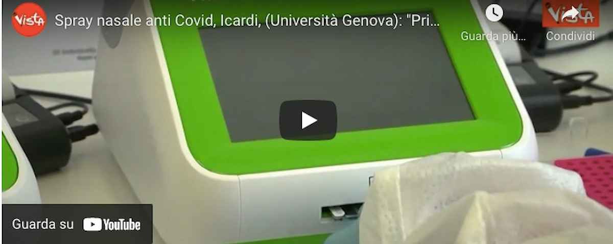 Spray nasale anti Covid, Icardi (Università Genova): "I primi risultati della sperimentazione sono buoni" VIDEO