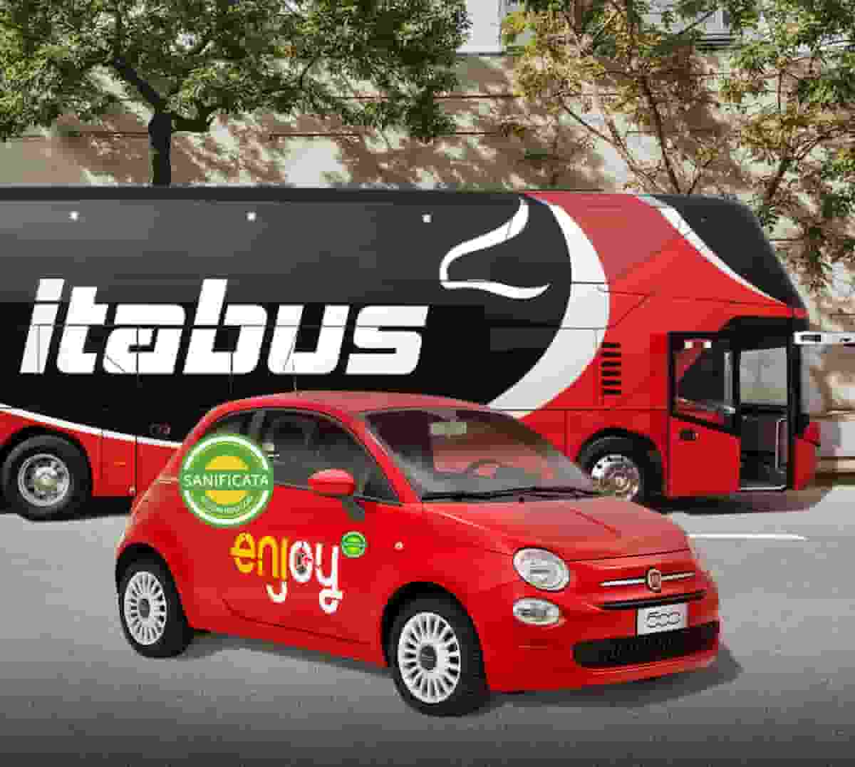 Enjoy e Itabus, accordo per una mobilità integrata e sostenibile tra bus e car sharing