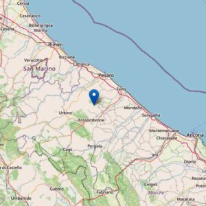 Terremoto nelle Marche: scossa di magnitudo 4.3 avvertita a Pesaro, Urbino e Ancona