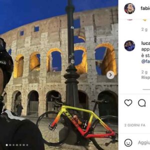 Fabio Cannavaro in bici da Napoli a Roma: 254 km in 7 ore e 43 minuti