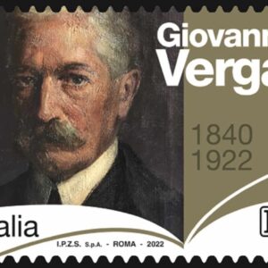 Poste Italiane, francobollo dedicato a Giovanni Verga per i 100 anni dalla sua morte