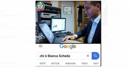 Chi è Bianca Scheda con foto di Di Maio al computer, social ironizzano su elezione presidente della Repubblica