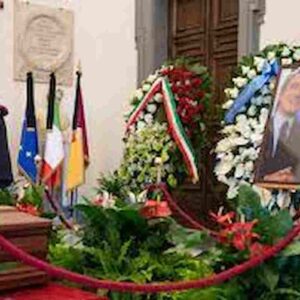 Funerali David Sassoli: sepoltura a Sutri, gli sarà intitolato uno studio del Tg1