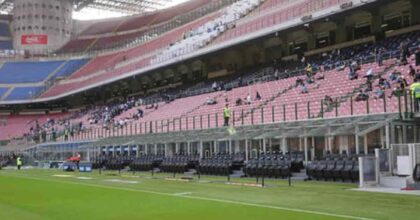 Serie A, la Lega ha deciso: 22ª e 23ª giornata con 5.000 spettatori. Supercoppa al 50%