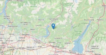 Terremoto Zone, scossa di magnitudo 2,6 avverta in tutto il Sebino e in Valcamonica