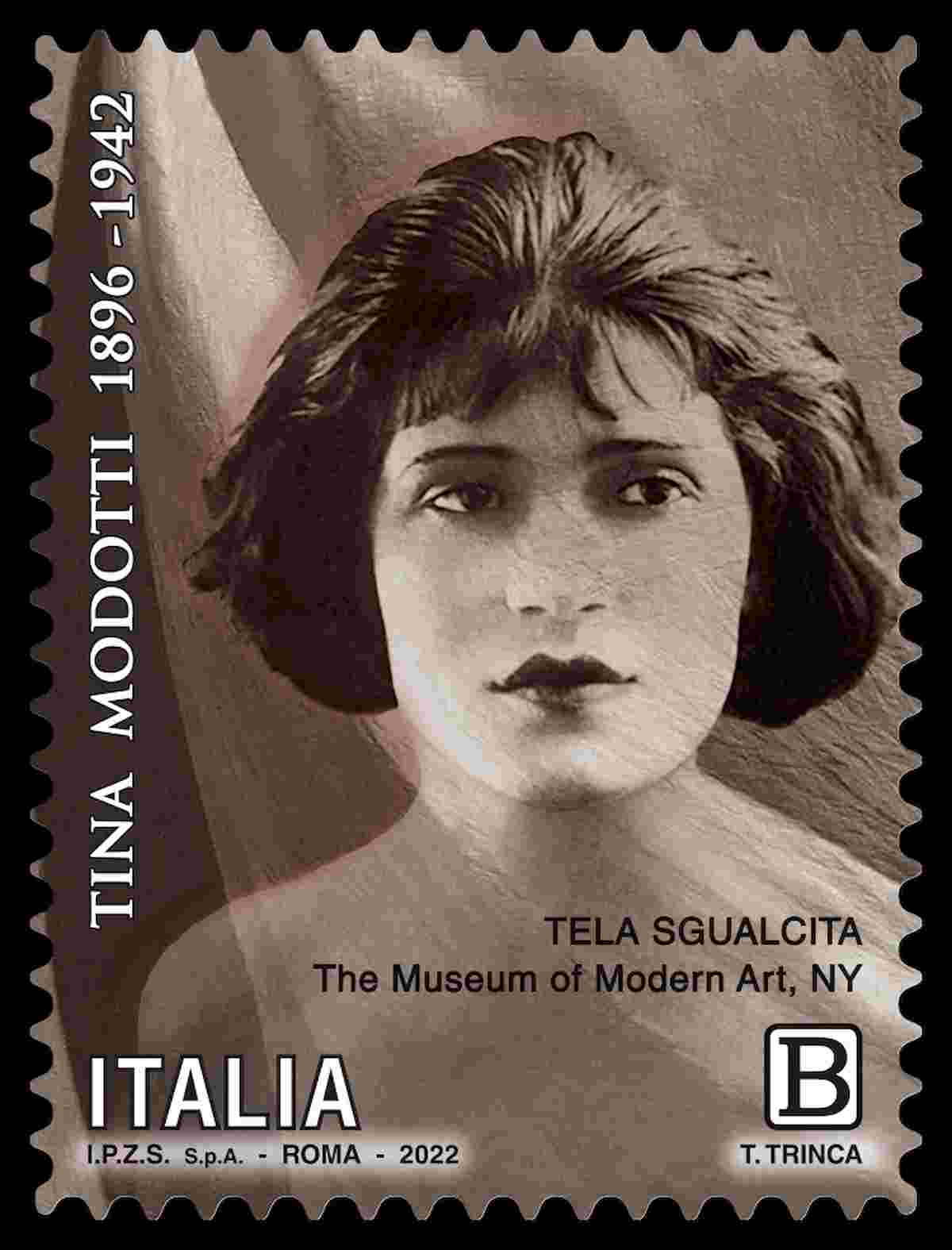 Poste Italiane, il francobollo dedicato a Tina Modotti