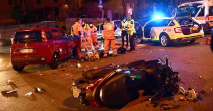 Incidente in via Napoli a Pozzuoli, con lo scooter finisce contro un palo: Ilario Canale muore a 20 anni
