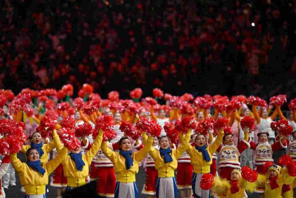 Giochi Olimpici Pechino 2022: la cerimonia di apertura FOTO, Italia penultima sfila con 118 atleti 2