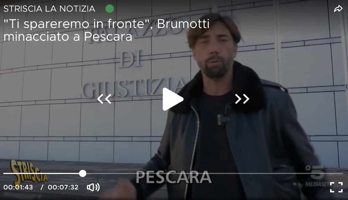 Vittorio Brumotti (Striscia la Notizia) aggredito a Pescara durante un servizio sullo spaccio di droga