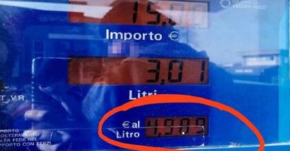 Milano, la foto del prezzo della benzina a 5 euro al litro. Il sindaco di Corbetta: "Un errore. Speriamo non sia una premonizione"
