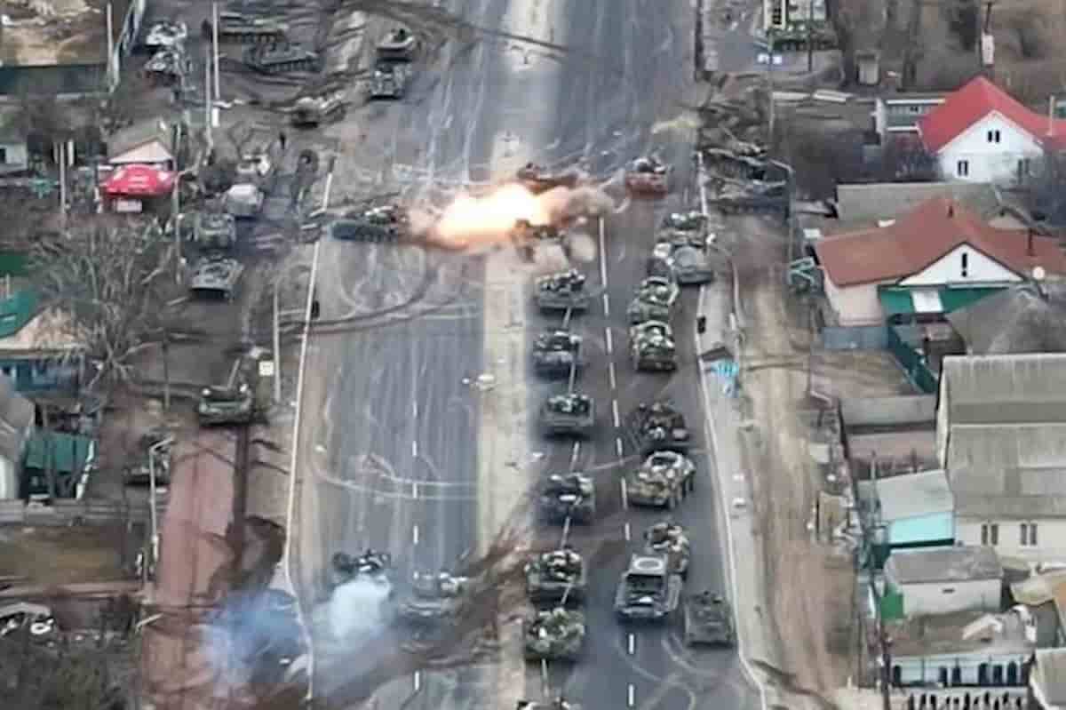 Guerra Ucraina carri armati