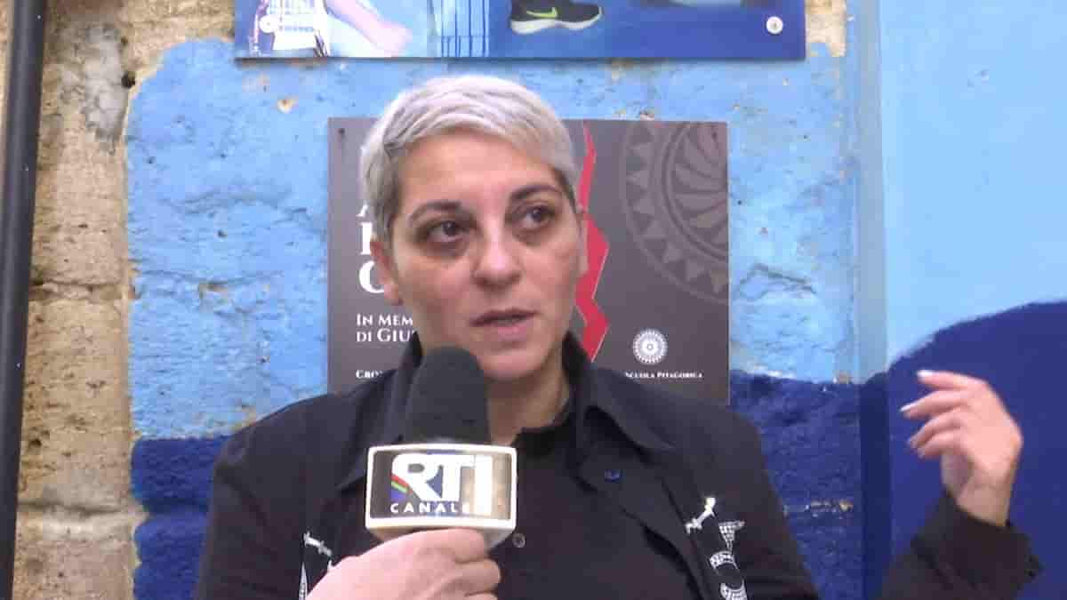 Katia Villirillo, madre di Giuseppe Parretta, ucciso a Crotone nel centro antiviolenza Libere donne