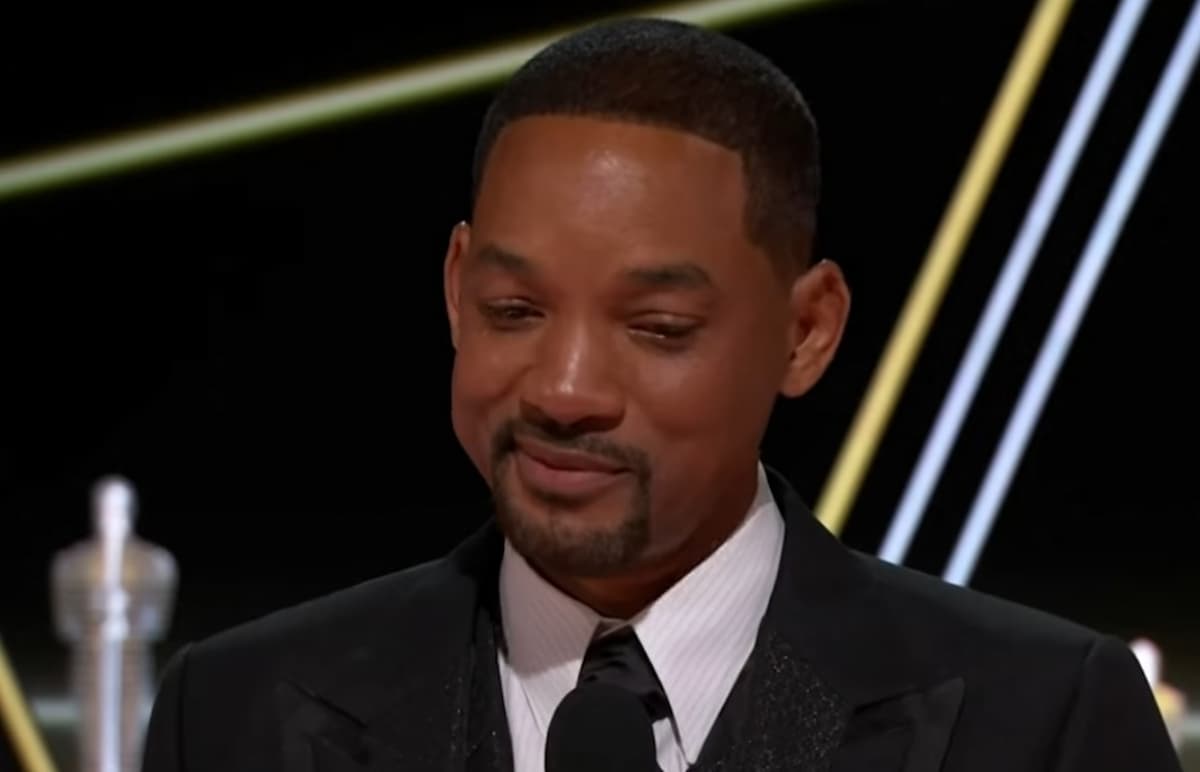 Will Smith lacrime discorso Oscar