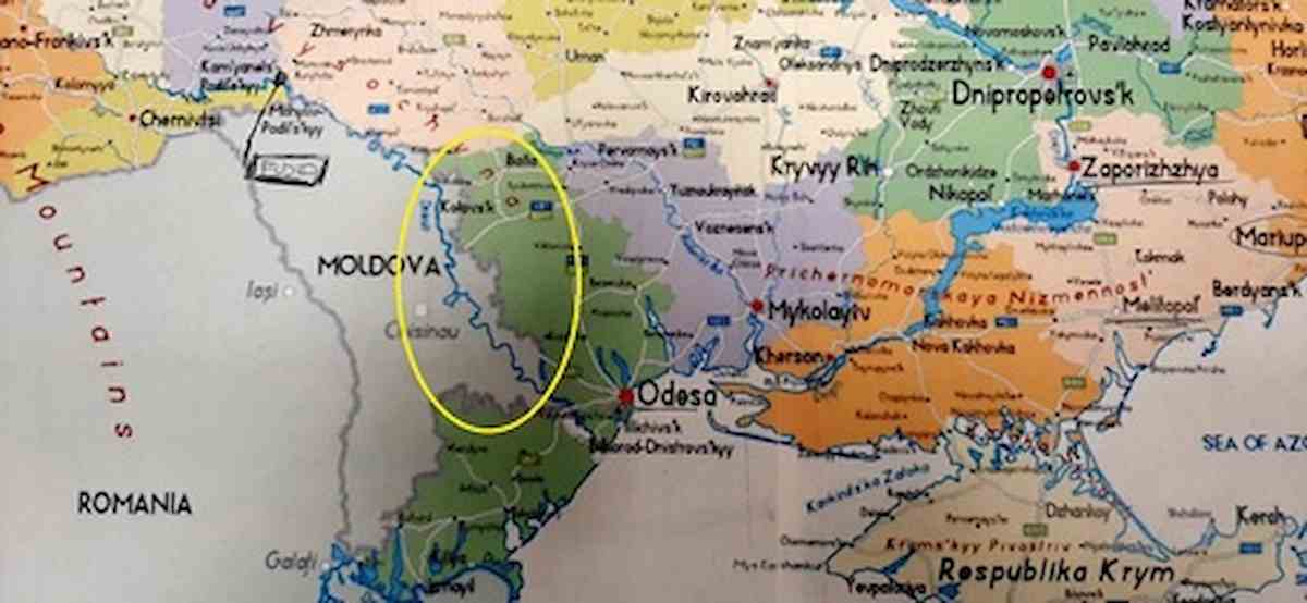 Transnistria in Modavia