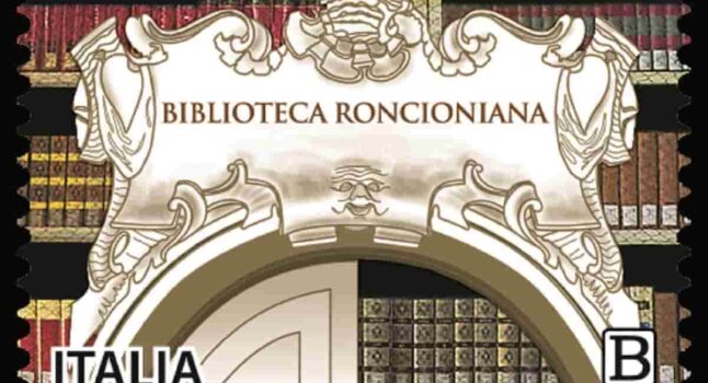 Poste Italiane, francobollo per Biblioteca Roncioniana nel III centenario della fondazione
