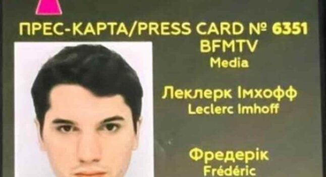 Giornalista francese ucciso durante evacuazione civili a Severodonetsk
