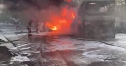 Ucraina, scontro tra bus, un'auto e un camion che trasportava carburante: morte 27 persone