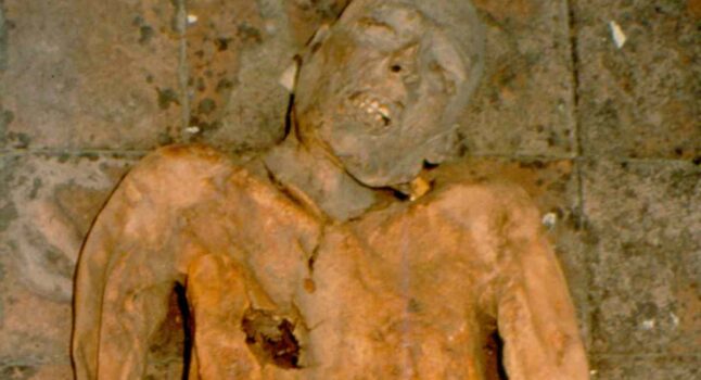 La mummia di Giovanni d’Avalo