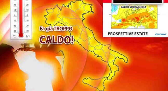 Previsioni meteo, arriva Caronte: allerta caldo fino a venerdì in tutta Italia, pericolo incendi in Sardegna