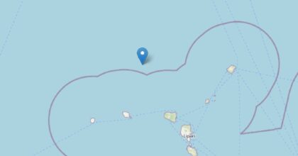 Terremoto Sicilia, scossa di magnitudo 3,6. Epicentro al largo delle isole Eolie